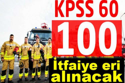 İzmir Büyükşehir Belediye Başkanlığı 100 itfaiye eri alacak