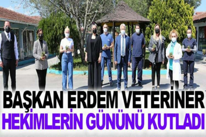 Başkan Erdem veteriner hekimlerin gününü kutladı