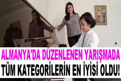 4 yaşında piyano çalmayı öğrendi, 7 yaşında süper ödülü aldı