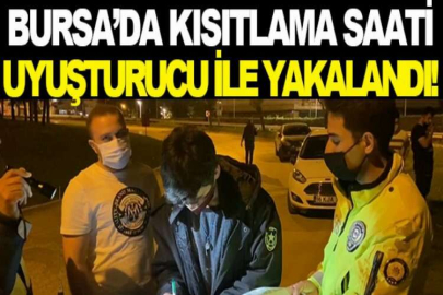 Havadan görüntülenen uygulamada gencin üzerinden uyuşturucu çıktı