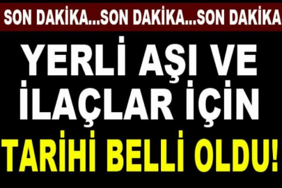 TÜBİTAK Başkanı yerli aşı için tarih verdi