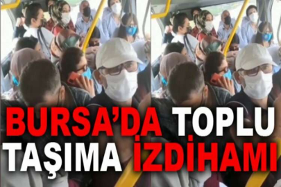 Toplu taşıma izdihamı