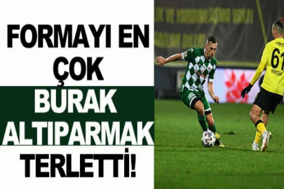 Bursaspor’da en çok formayı Burak Altıparmak terletti