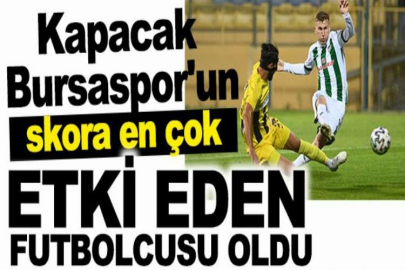 Burak Kapacak, skora en çok etki eden futbolcusu oldu