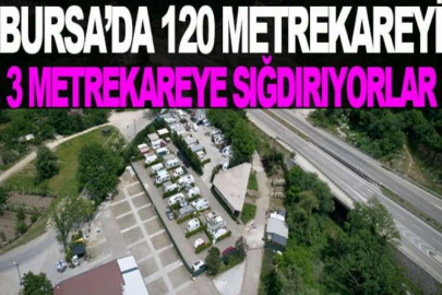 120 metrekareyi 3 metrekareye sığdırıyorlar