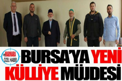 Bursa’ya yeni külliye müjdesi