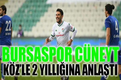 Bursaspor, Cüneyt Köz’le 2 yıllığına anlaştı