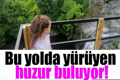 Bu yolda yürüyen huzur buluyor