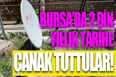 Bursa'da 2 bin yıllık tarihe çanak tuttular