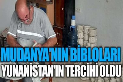 Mudanya'nın bibloları Yunanistan'ın tercihi oldu