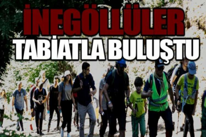 İnegöllüler tabiatla buluştu