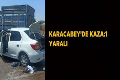 KARACABEY’DE KAZA:1 YARALI