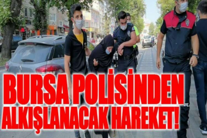 Polisten alkışlanacak hareket; yaralı kadın polis otosuyla evine bırakıldı