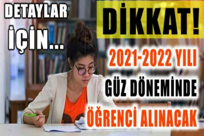 Lisansüstü programlara öğrenci alınacaktır