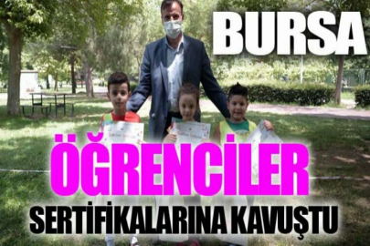 Öğrenciler sertifikalarına kavuştu