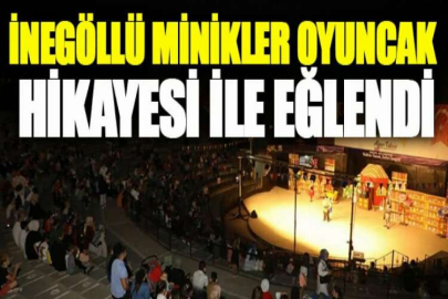 İnegöllü Minikler Oyuncak Hikayesi İle Eğlendi