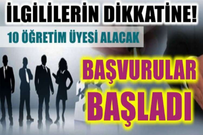 Malatya Turgut Özal Üniversitesi 10 öğretim üyesi alacak