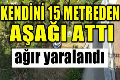 Tarihî köprüden atladı, ağır yaralandı