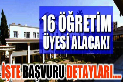 Toros Üniversitesi 16 öğretim üyesi alacak