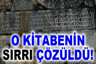 İznik'te 2 bin yıllık surlara işlenmiş kitabenin sırrı çözüldü