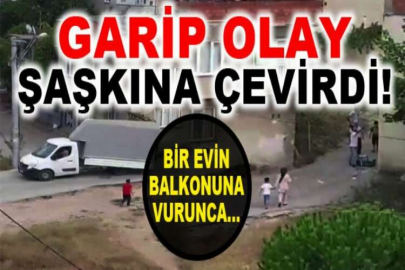 Bursa'da garip olay