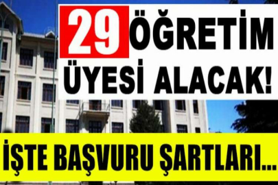 Afyon Kocatepe Üniversitesi 29 öğretim üyesi alacak