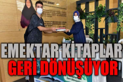 Emektar kitaplar geri dönüşüyor