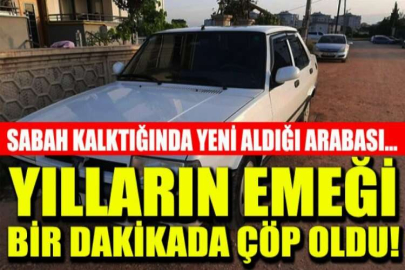 Yıllardır çalıştı, bir dakikada çalındı