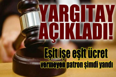 Erkeklerle aynı işi daha ucuza yapan kadın işçiye tazminat