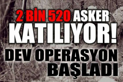 Terör örgütüne yönelik Eren-2 Sonbahar-Kış Operasyonu başladı