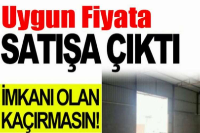 Hatay Antakya'da depolu dükkan icradan satılacak