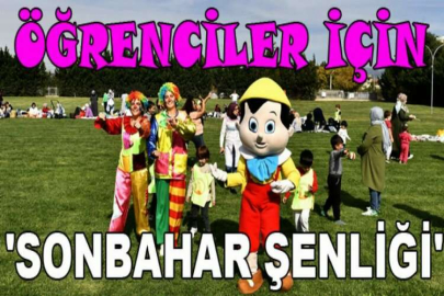 Öğrenciler için 'Sonbahar Şenliği'