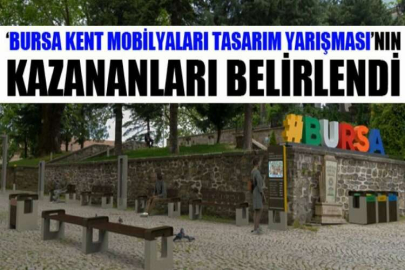 Ödüllü kent mobilyaları belirlendi