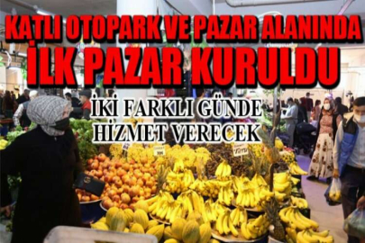 Gürsu Yenidoğan kapalı Pazarında tezgahlar kuruldu