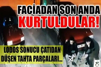 Bursa'da facia teğet geçti