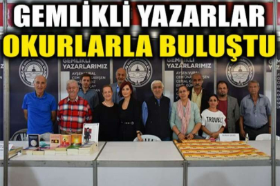 Gemlikli yazarlar okurlarla buluştu