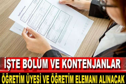 Ağrı İbrahim Çeçen Üniversitesi Öğretim Elemanı alım ilanı