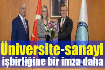 Üniversite-sanayi işbirliğine bir imza daha