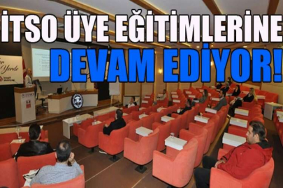 İTSO üye eğitimlerine devam ediyor