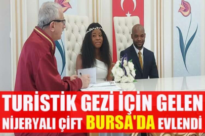 Nikah memuru Nijer damada sandalyede 