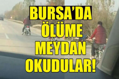 Bursa’da ölüme meydan okudular