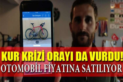 İkinci el bisikletleri otomobil fiyatına satıyorlar