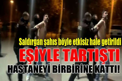 Saldırgan şahıs böyle etkisiz hale getirildi