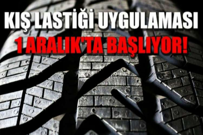 Bursa'da kış lastiği uygulaması 1 Aralık'ta başlıyor