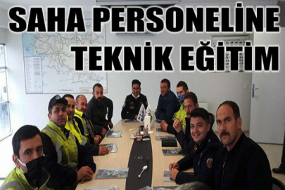 Saha personeline teknik eğitim