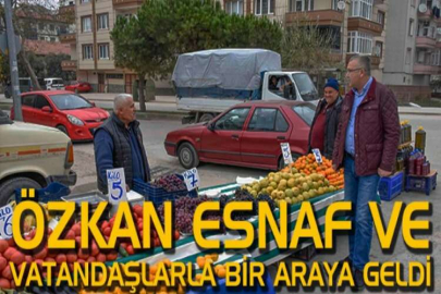 Özkan vatandaş buluşmalarında