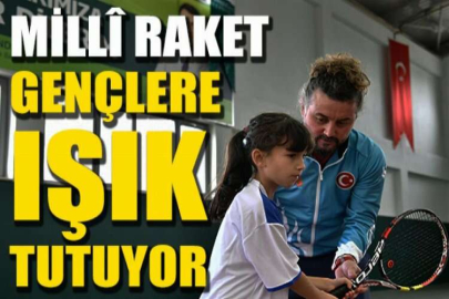 Osmangazi’de engeller tenis ile aşılıyor