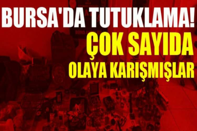 Bursa'da çok sayıda hırsızlık olayına karışan 5 kişi yakalandı