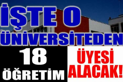 Isparta Uygulamalı Bilimler Üniversitesi 18 Öğretim Üyesi alacak