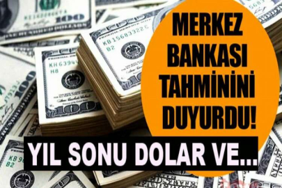 Enflasyon beklentisinde tarihi artış! TCMB'nin yıl sonu dolar ve büyüme beklentisi